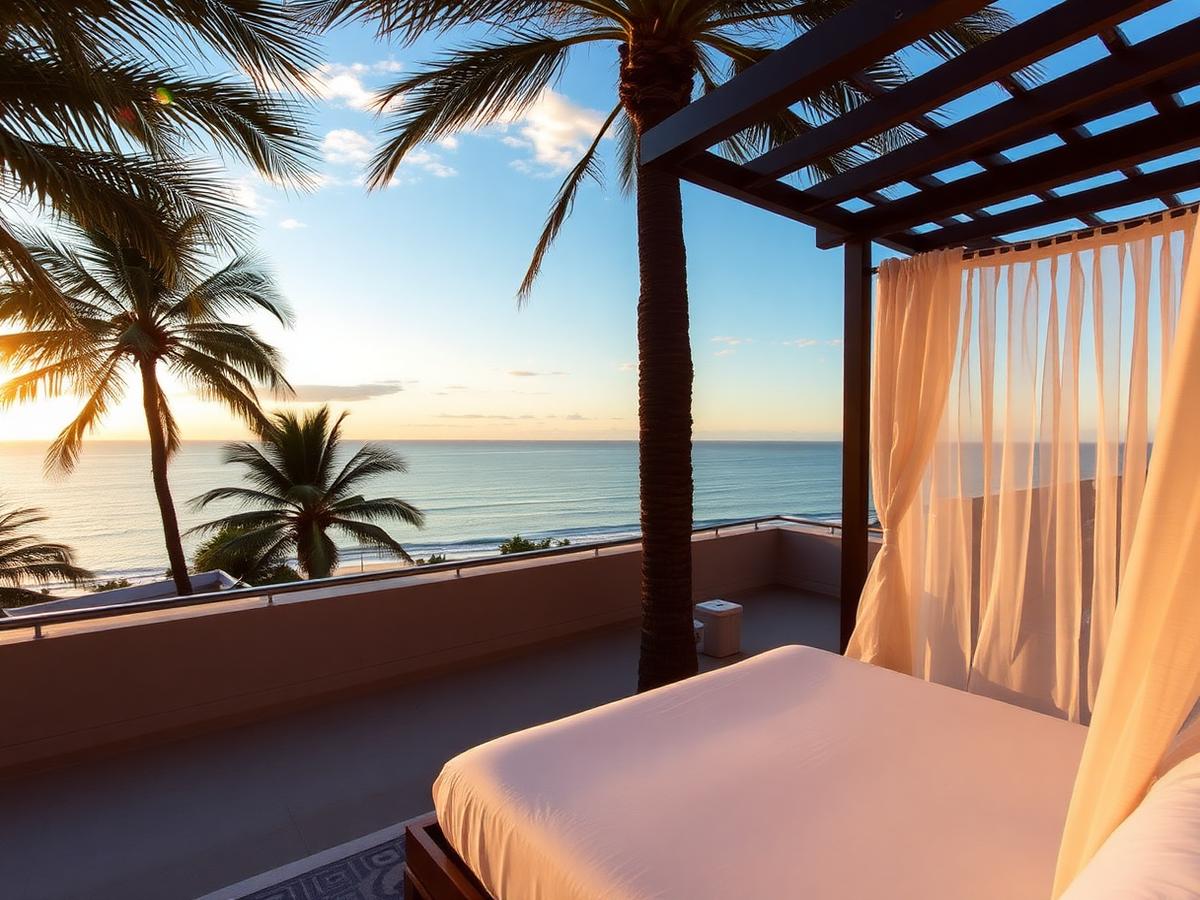 Rooftop Terrace Room Sunset View — Rooms at Beach House Goviyapana boutique retreat in Ahangama, Southern Province, Sri Lanka
